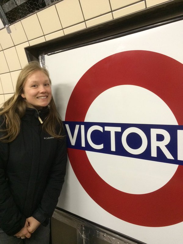 Sarah's first trip on the London Underground
